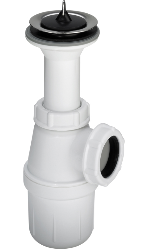 4511149: Kombivannlås 1 1/4 x 32mm - hvit