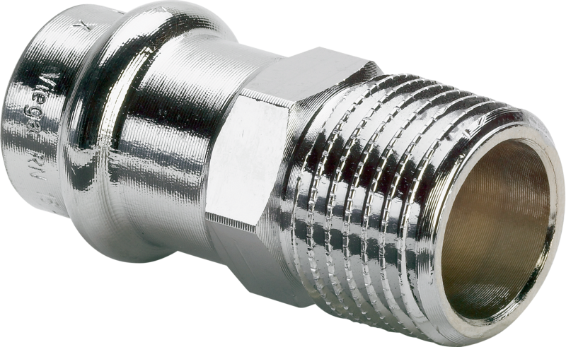 5044622: Profipress Krom nippelmuffe 15x1/2