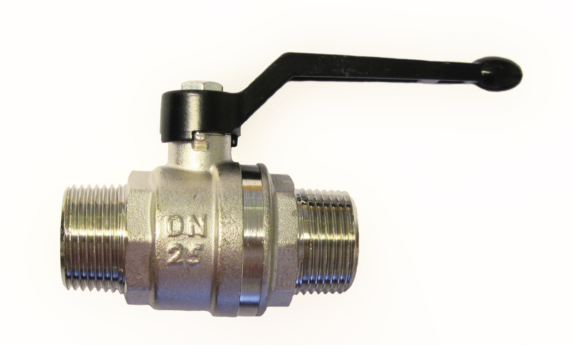 5125132: Kuleventil ut/ut med Hendel 1"