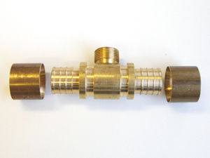 5125534: Skyve T-rør 32x3/4x32 (4,4)