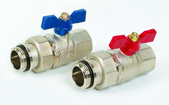 8377589: Kuleventilsett 1" u/termometer