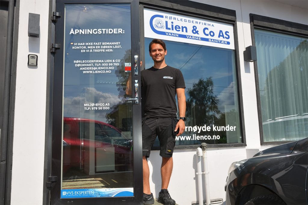 Rørleggerfirma Lien & Co AS har fått et godt fotfeste i Oslo: – Høiax bidrar til en enklere og mer effektiv arbeidsdag for oss