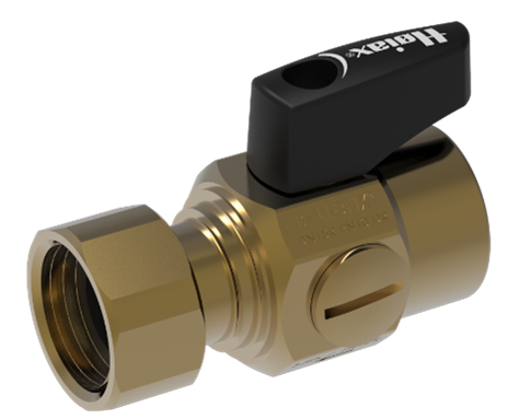 5125776: Høiax Kuleventil 3/4" m/Slamsamler