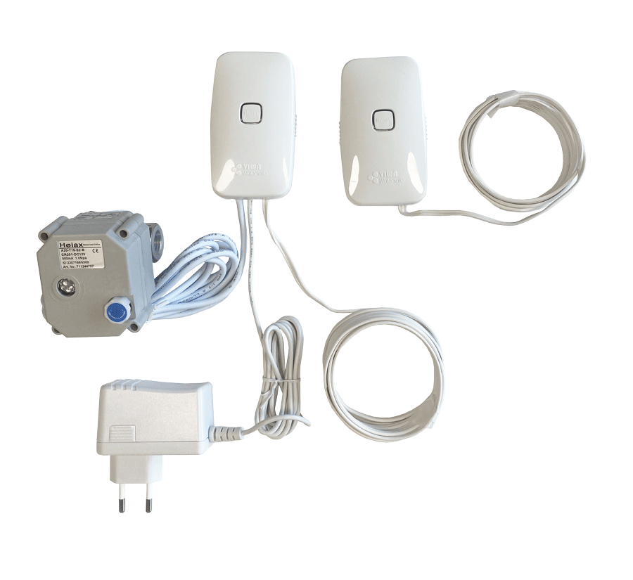 5648826: Viwa Watersafe 1/2" trådløs enkel kuleventil m/autotest m/batteri