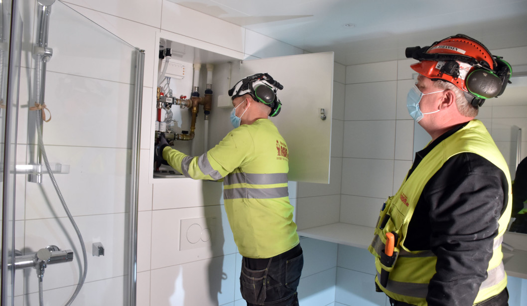 Sparer tid med prefabrikkering