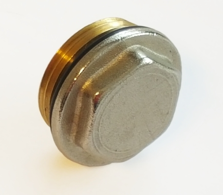 8377853: Plugg 1" m/O-ring til fordeler