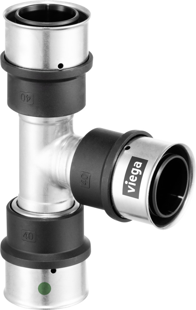 5024124: Smartpress T-rør, 16 x 16 x 16 mod.6718